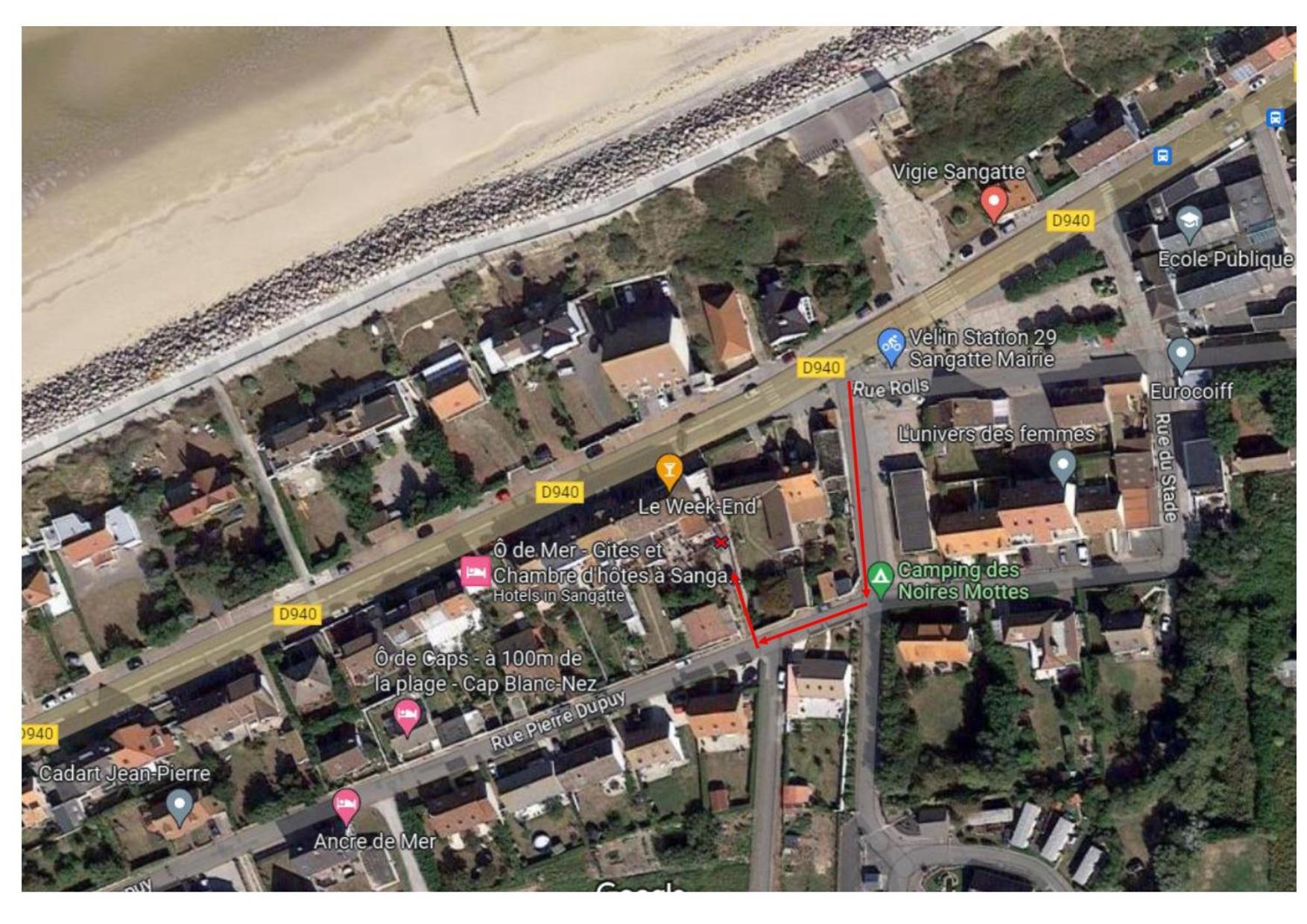 Gentlemen Appartement Au Premier Etage A 50 Metres De La Mer Sangatte Exterior photo